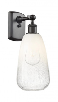 Brookhaven Almond - 1 Light - 6 inch - Oil Rubbed Bronze - Sconce (3442|516-1W-OB-G480-6OP)