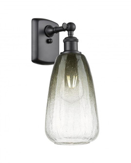 Brookhaven Almond - 1 Light - 6 inch - Matte Black - Sconce (3442|516-1W-BK-G480-6SL)