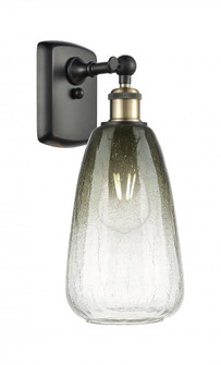 Brookhaven Almond - 1 Light - 6 inch - Black Antique Brass - Sconce (3442|516-1W-BAB-G480-6SL)