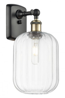 Preston Cylinder - 1 Light - 7 inch - Black Antique Brass - Sconce (3442|516-1W-BAB-G460-7CL)