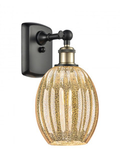 Preston Bulb - 1 Light - 6 inch - Black Antique Brass - Sconce (3442|516-1W-BAB-G459-6ME)