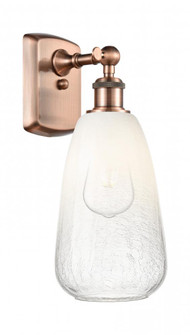 Brookhaven Almond - 1 Light - 6 inch - Antique Copper - Sconce (3442|516-1W-AC-G480-6OP)