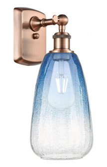 Brookhaven Almond - 1 Light - 6 inch - Antique Copper - Sconce (3442|516-1W-AC-G480-6SB)