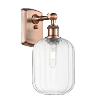 Preston Cylinder - 1 Light - 7 inch - Antique Copper - Sconce (3442|516-1W-AC-G460-7CL)