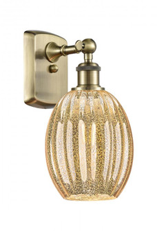 Preston Bulb - 1 Light - 6 inch - Antique Brass - Sconce (3442|516-1W-AB-G459-6ME)