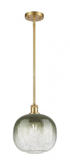 Brookhaven Sphere - 1 Light - 11 inch - Satin Gold - Stem hung - Mini Pendant (3442|516-1S-SG-G481-10SL)