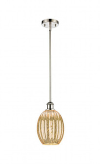Preston Bulb - 1 Light - 6 inch - Polished Nickel - Stem hung - Mini Pendant (3442|516-1S-PN-G459-6ME)