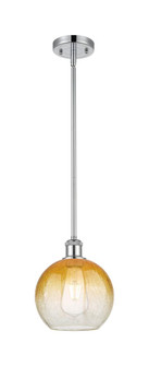 Brookhaven Globe - 1 Light - 8 inch - Polished Chrome - Stem hung - Mini Pendant (3442|516-1S-PC-G483-8AM)