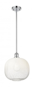 Brookhaven Sphere - 1 Light - 11 inch - Polished Chrome - Stem hung - Mini Pendant (3442|516-1S-PC-G481-10OP)