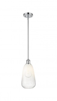 Brookhaven Almond - 1 Light - 6 inch - Polished Chrome - Stem hung - Mini Pendant (3442|516-1S-PC-G480-6OP)