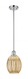 Preston Bulb - 1 Light - 6 inch - Polished Chrome - Stem hung - Mini Pendant (3442|516-1S-PC-G459-6ME)