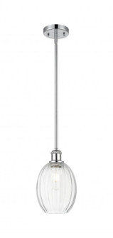 Preston Bulb - 1 Light - 6 inch - Polished Chrome - Stem hung - Mini Pendant (3442|516-1S-PC-G459-6CL)