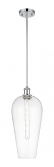 Chelsea - 1 Light - 8 inch - Polished Chrome - Stem hung - Mini Pendant (3442|516-1S-PC-G456-8CL)
