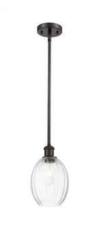 Preston Bulb - 1 Light - 6 inch - Oil Rubbed Bronze - Stem hung - Mini Pendant (3442|516-1S-OB-G459-6CL)