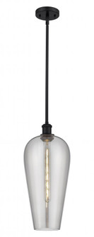 Chelsea - 1 Light - 8 inch - Matte Black - Stem hung - Mini Pendant (3442|516-1S-BK-G456-8SM)