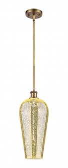 Chelsea - 1 Light - 8 inch - Brushed Brass - Stem hung - Mini Pendant (3442|516-1S-BB-G456-8ME)
