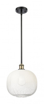 Brookhaven Sphere - 1 Light - 11 inch - Black Antique Brass - Stem hung - Mini Pendant (3442|516-1S-BAB-G481-10OP)