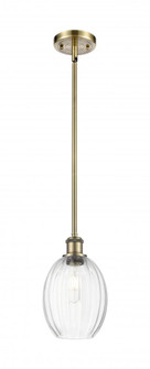Preston Bulb - 1 Light - 6 inch - Antique Brass - Stem hung - Mini Pendant (3442|516-1S-AB-G459-6CL)