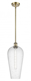 Chelsea - 1 Light - 8 inch - Antique Brass - Stem hung - Mini Pendant (3442|516-1S-AB-G456-8SDY)