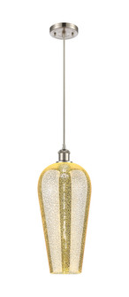 Chelsea - 1 Light - 8 inch - Brushed Satin Nickel - Cord hung - Mini Pendant (3442|516-1P-SN-G456-8ME)