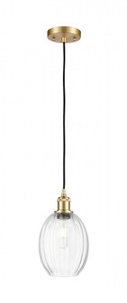 Preston Bulb - 1 Light - 6 inch - Satin Gold - Cord hung - Mini Pendant (3442|516-1P-SG-G459-6CL)