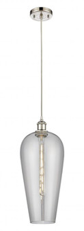 Chelsea - 1 Light - 8 inch - Polished Nickel - Cord hung - Mini Pendant (3442|516-1P-PN-G456-8SM)