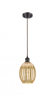 Preston Bulb - 1 Light - 6 inch - Oil Rubbed Bronze - Cord hung - Mini Pendant (3442|516-1P-OB-G459-6ME)