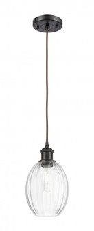 Preston Bulb - 1 Light - 6 inch - Oil Rubbed Bronze - Cord hung - Mini Pendant (3442|516-1P-OB-G459-6CL)