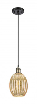 Preston Bulb - 1 Light - 6 inch - Black Antique Brass - Cord hung - Mini Pendant (3442|516-1P-BAB-G459-6ME)