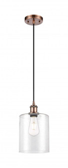 Paladin - 1 Light - 7 inch - Antique Copper - Cord hung - Mini Pendant (3442|516-1P-AC-G4424-7)