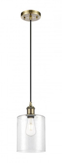 Paladin - 1 Light - 7 inch - Antique Brass - Cord hung - Mini Pendant (3442|516-1P-AB-G4424-7)