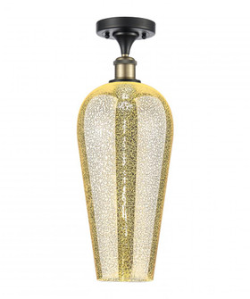 Chelsea - 1 Light - 8 inch - Black Antique Brass - Semi-Flush Mount (3442|516-1C-BAB-G456-8ME)