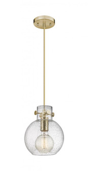 Newton Sphere - 1 Light - 8 inch - Champagne Bronze - Cord hung - Mini Pendant (3442|410-1PS-CB-G410-8SDY)