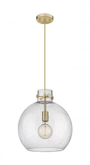 Newton Sphere - 1 Light - 14 inch - Champagne Bronze - Cord hung - Pendant (3442|410-1PM-CB-G410-14SDY)