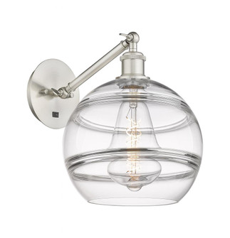 Rochester - 1 Light - 10 inch - Brushed Satin Nickel - Adjustable - Sconce (3442|317-1W-SN-G556-10CL)