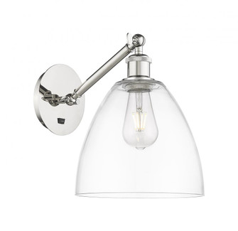 Bristol - 1 Light - 9 inch - Polished Nickel - Sconce (3442|317-1W-PN-GBD-92)