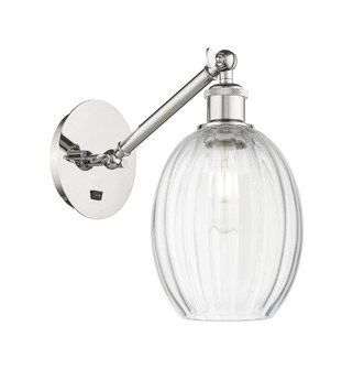 Preston Bulb - 1 Light - 6 inch - Polished Nickel - Sconce (3442|317-1W-PN-G459-6CL)
