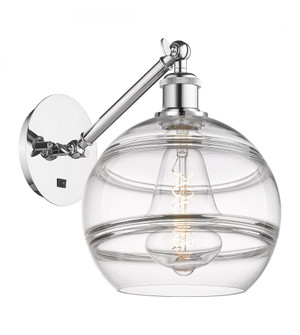 Rochester - 1 Light - 10 inch - Polished Chrome - Adjustable - Sconce (3442|317-1W-PC-G556-10CL)