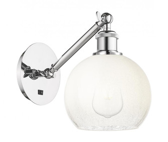 Brookhaven Globe - 1 Light - 8 inch - Polished Chrome - Sconce (3442|317-1W-PC-G483-8OP)