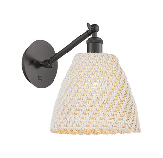 Bristol Natural - 1 Light - 9 inch - Oil Rubbed Bronze - Sconce (3442|317-1W-OB-NBD-9-NAT)