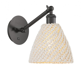 Bristol Natural - 1 Light - 8 inch - Oil Rubbed Bronze - Sconce (3442|317-1W-OB-NBD-75-NAT)