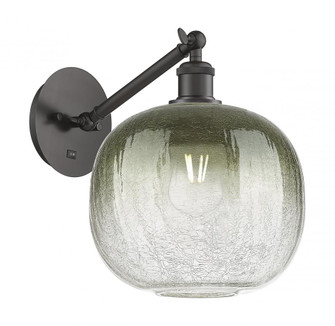 Brookhaven Sphere - 1 Light - 11 inch - Oil Rubbed Bronze - Sconce (3442|317-1W-OB-G481-10SL)