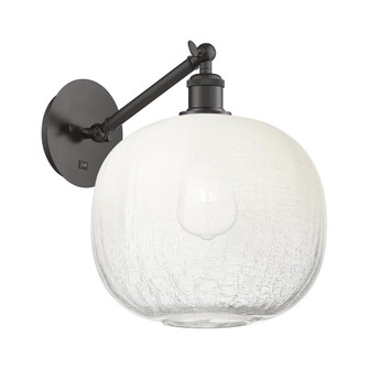 Brookhaven Sphere - 1 Light - 11 inch - Oil Rubbed Bronze - Sconce (3442|317-1W-OB-G481-10OP)