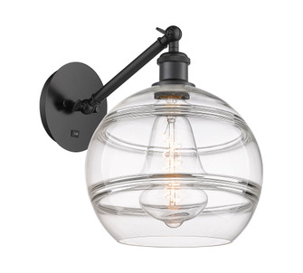 Rochester - 1 Light - 10 inch - Matte Black - Adjustable - Sconce (3442|317-1W-BK-G556-10CL)