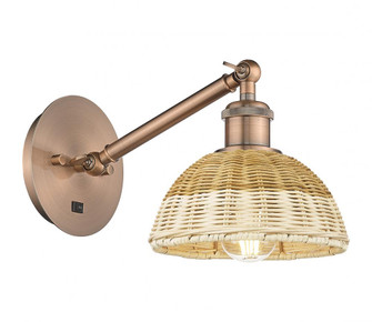 Bristol Natural II - 1 Light - 8 inch - Antique Copper - Sconce (3442|317-1W-AC-NBD2-75-NAT)