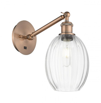 Preston Bulb - 1 Light - 6 inch - Antique Copper - Sconce (3442|317-1W-AC-G459-6CL)