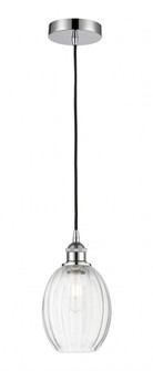 Preston Bulb - 1 Light - 6 inch - Polished Chrome - Cord hung - Mini Pendant (3442|616-1P-PC-G459-6CL)