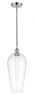 Chelsea - 1 Light - 8 inch - Polished Chrome - Cord hung - Mini Pendant (3442|616-1P-PC-G456-8CL)