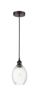 Preston Bulb - 1 Light - 6 inch - Oil Rubbed Bronze - Cord hung - Mini Pendant (3442|616-1P-OB-G459-6CL)