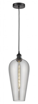 Chelsea - 1 Light - 8 inch - Matte Black - Cord hung - Mini Pendant (3442|616-1P-BK-G456-8SM)